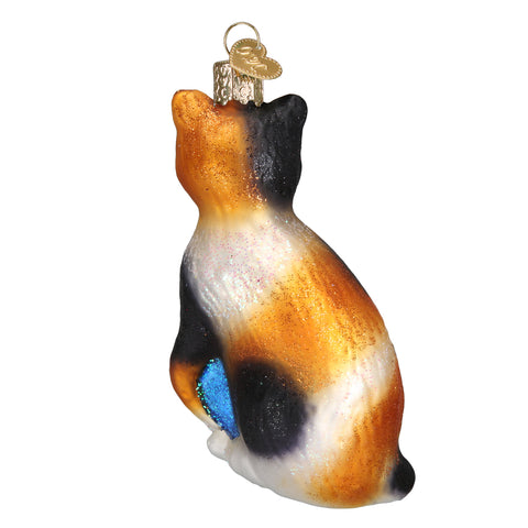 Calico Cat Ornament-3